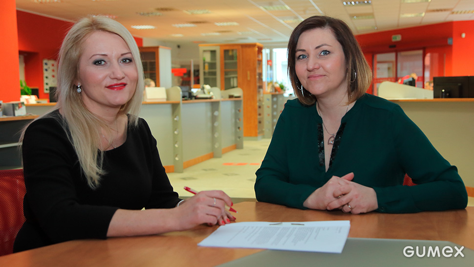 Jana Lagová MBA personalistka a Jana Žanetová zákaznícka  linka pri rozhovore