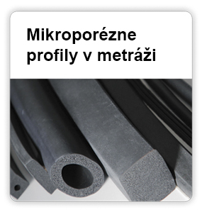Mikroporézne profily v metráži